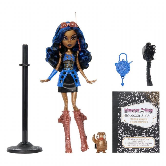 Monster High Robecca Steam Dukke version 2