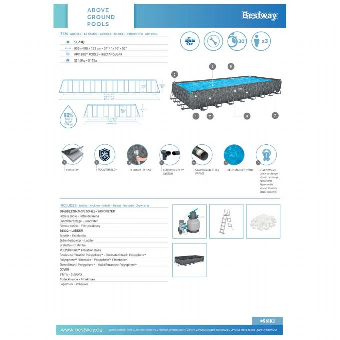 APX 365 Pool 52.231L 956x488x132cm version 4