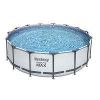 Komplett familjepool - Steel Pro MAX pool 16.015L 457x122 cm