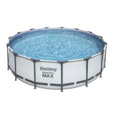Komplett familjepool - Steel Pro MAX pool 16.015L 457x122 cm