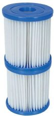 2 x Filter for Bestway pumpe type 1