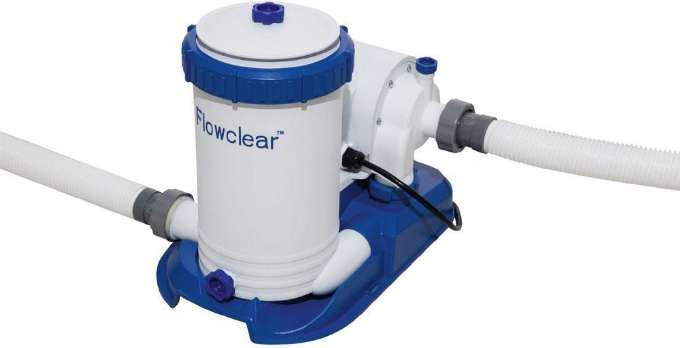 Flowclear filterpumpe 9.463L Bestway Filter- og sandfilterpumper 58391 Bassenger og badeutstyr