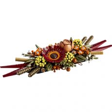 Decoration with dried flowers