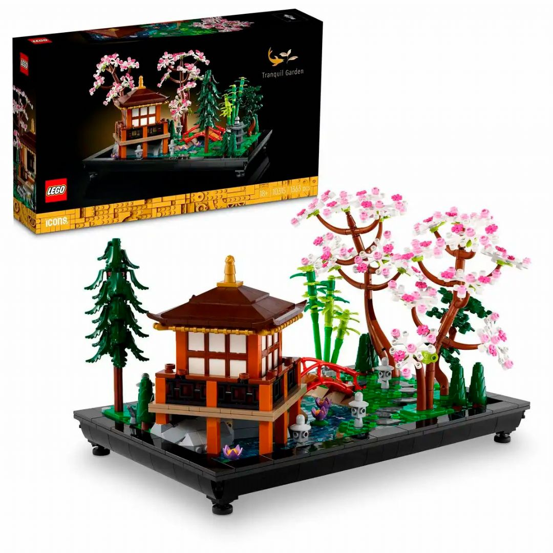 Rauhallinen puutarha LEGO Icons Rauhallinen puutarha 10315