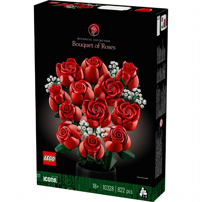 LEGO bukett med roser version 2