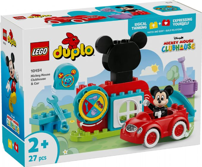 Mikkes klubbhus og bil version 2