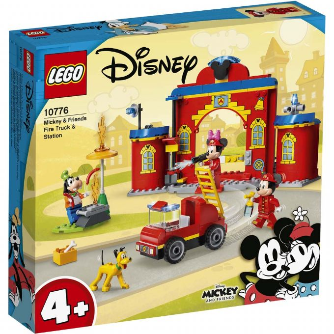 Mickey Mouse fire station and fire engine version 2