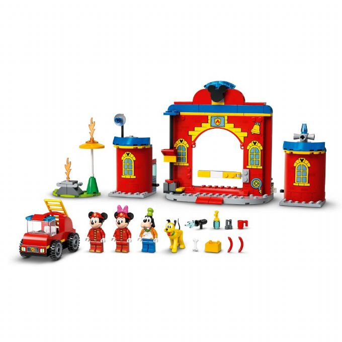 Mickey Mouse fire station and fire engine version 3