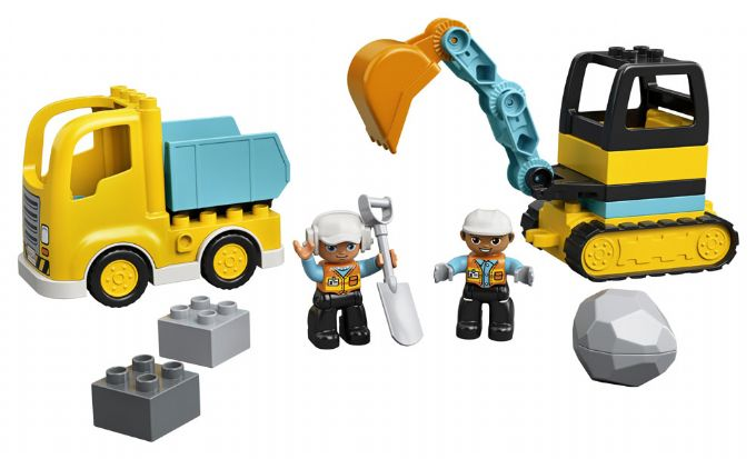 Kuorma-auto ja telakaivuri (LEGO 10931)