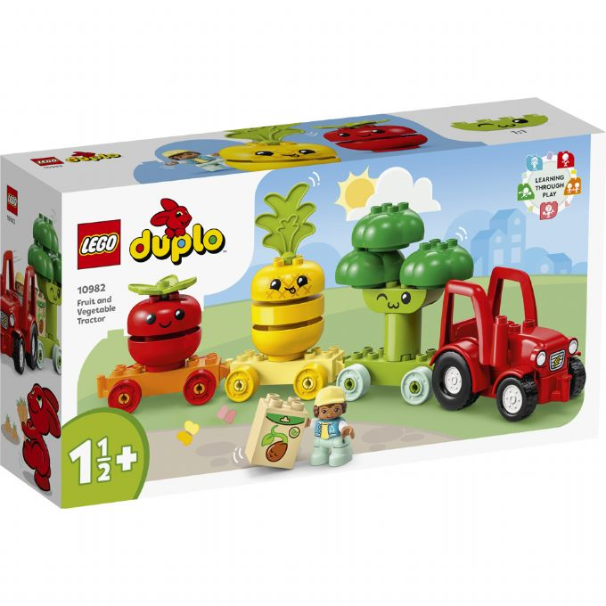 Traktor med frugt og grntsager version 2