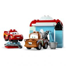 Lightning McQueen and Bumble's funny car wash