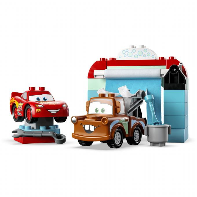 Lightning McQueen and Bumble's funny car wash version 1