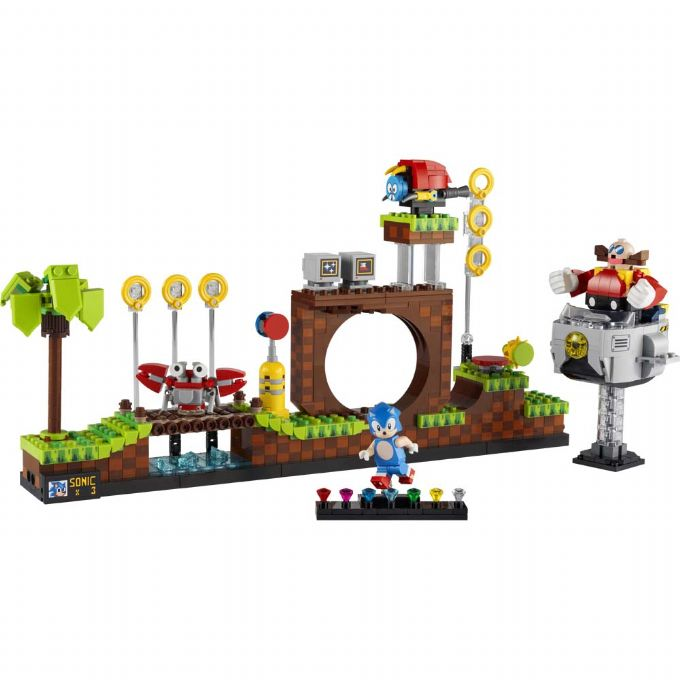 Sonic the Hedgehog - Green Hill Zone LEGO Idéer 21331