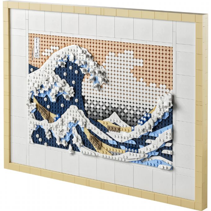 Hokusai - Den store blgen ved Kanagawa version 1