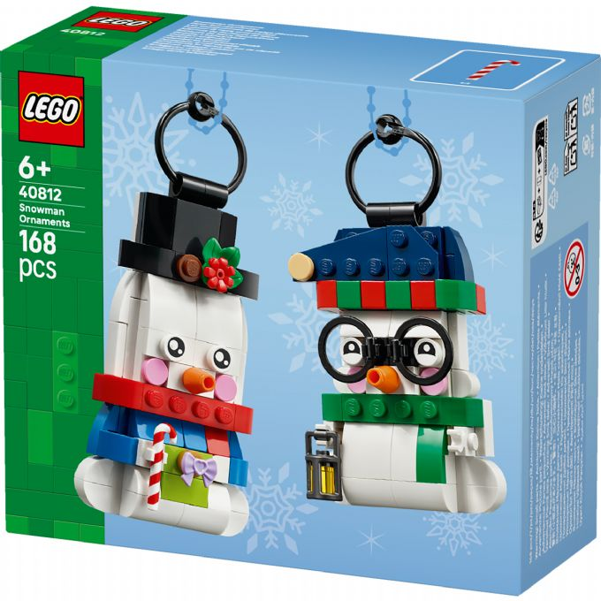 Schneemann-Weihnachtsschmuck version 3