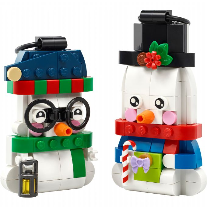 Schneemann-Weihnachtsschmuck version 1