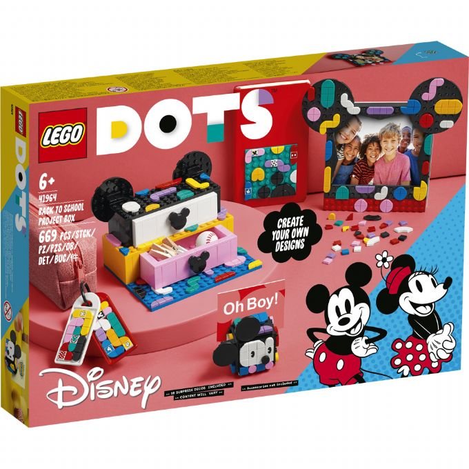 Mickey and Minnie Mouse school starter box version 2