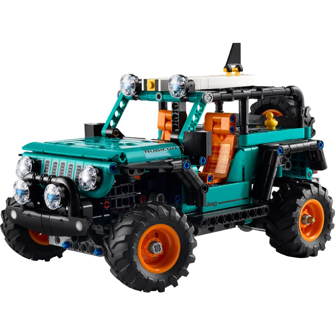 Jeep Wrangler Rubicon Maasturi LEGO Technic Autonrakennussarja 42227