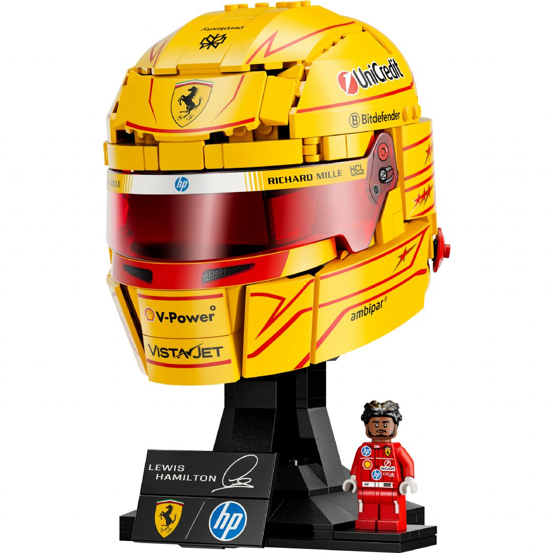 LEGO® Editions 43022 Scuderia Ferrari HP Lewis Hamilton Hjelm - 884 Dele (14+år)