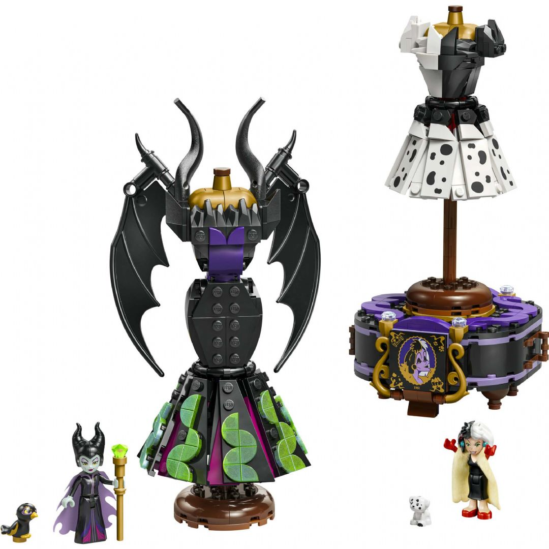 Pahattar ja Cruella De Vilin mekot Lego Rakennuspalikat Classic 43262
