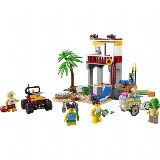 Hengenpelastusasema rannalla (LEGO 60328)