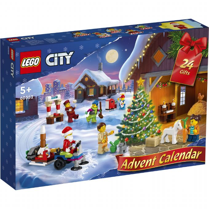 City Julekalender 2022 - Lego Friends Pakkekalender 60352 Shop - Eurotoys.dk