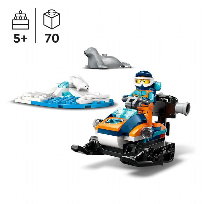 Polar researcher snowmobile version 3