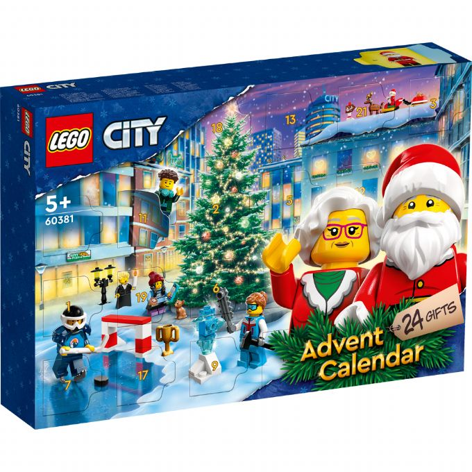 LEGO City Christmas Calendar 2023 version 1
