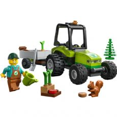 Puistotyntekijn traktori