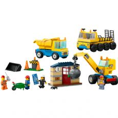 Construction machinery and demolition crane