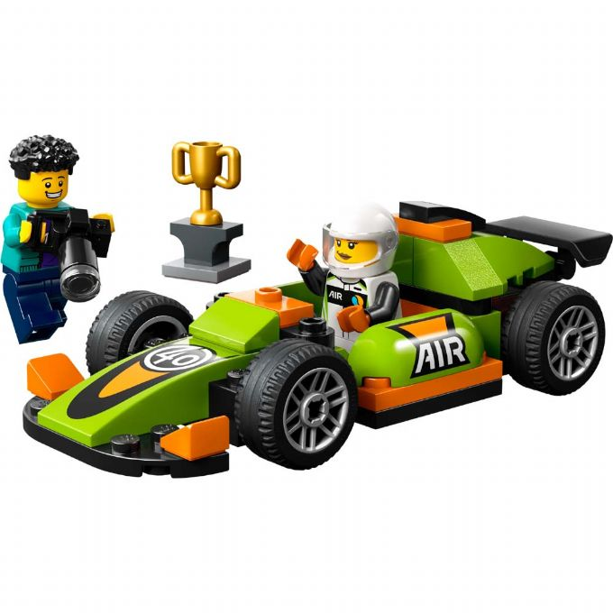 Green racing car version 1