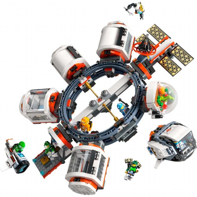 Modulær romstasjon LEGO byggeklosser City 60433