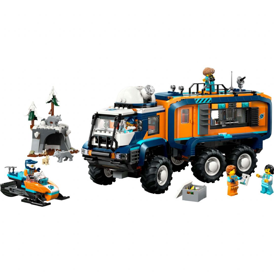 Naparetkeilijöiden liikhahmo tutkimusasema Lego Rakennuspalikat City 60471