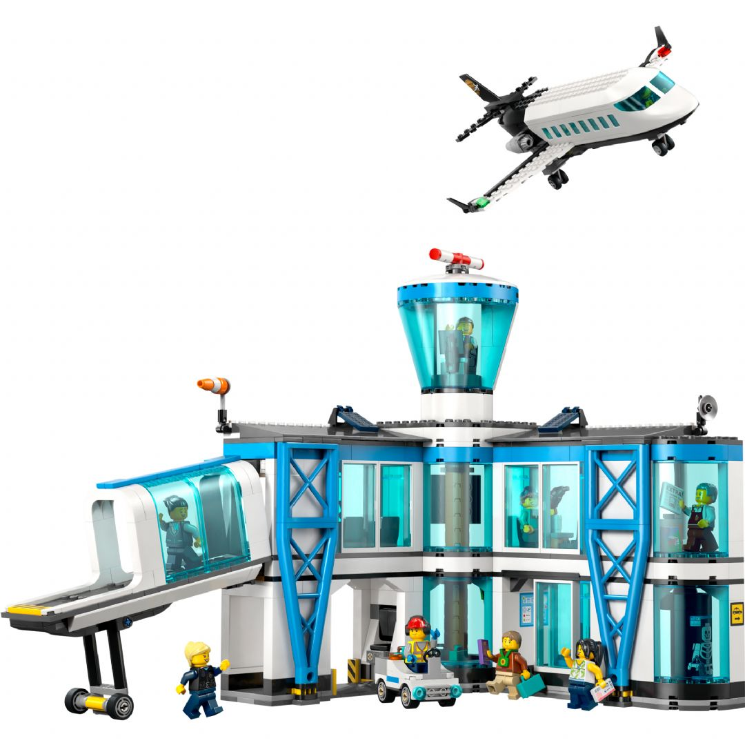 Lentokenttä ja Lentokone LEGO City Rakennuspalikat 60502