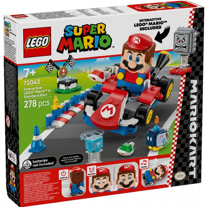 Interaktiv LEGO� MarioT og Standard Kart version 2