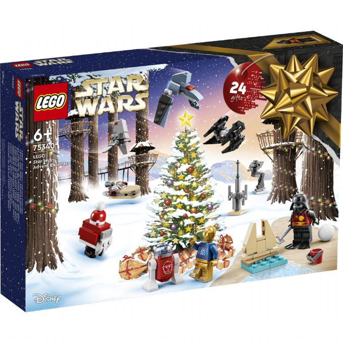 Abe hjerne deres LEGO Star Wars Julekalender 2022 - Lego Star Wars Pakkekalender 75340 Shop  - Eurotoys.dk