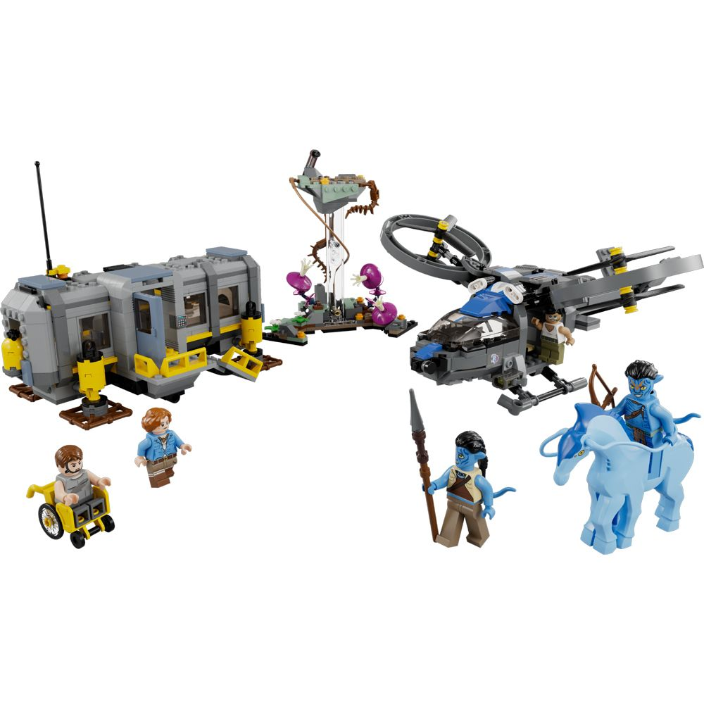Sviittävät vuoret Asema 26 ja RDA Samson Lego Avatar 75573 Neytirin ja Thanatorin vs AMP-s