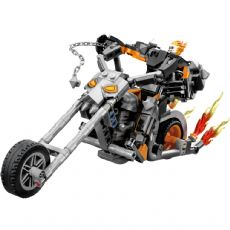 Ghost Rider's battle robot and motorcycle