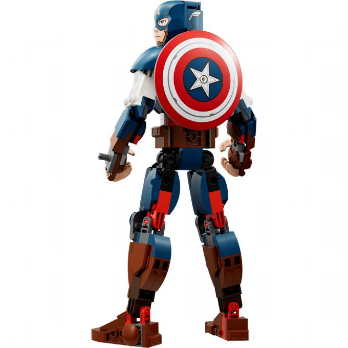 Build-it-yourself figure of Captain America version 1