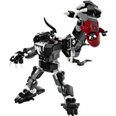 Venom battle robot against Miles Morales