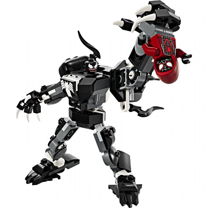 Venom battle robot against Miles Morales version 1