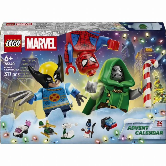 LEGO Super Heroes julekalender 2026 version 3