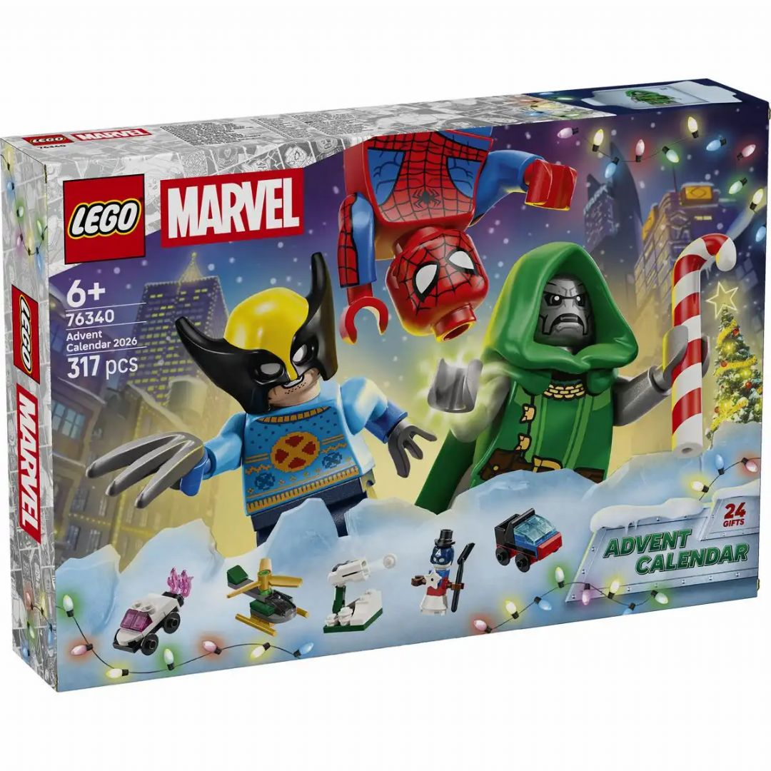 LEGO Super Heroes julekalender 2026