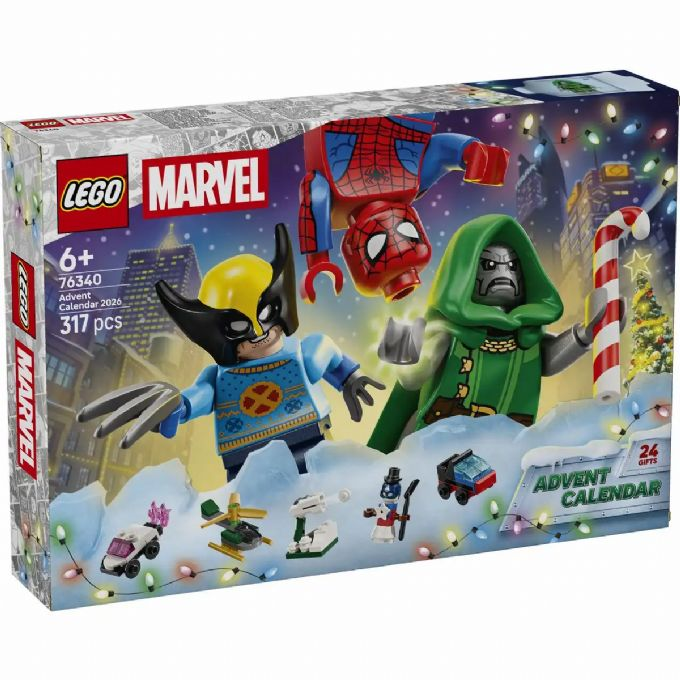 LEGO Super Heroes julekalender 2026 version 1