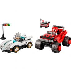 Knucklesin monsteriauto vastaan Silverin auto