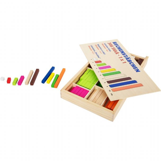 Cuisenaire calculator in Wood version 2