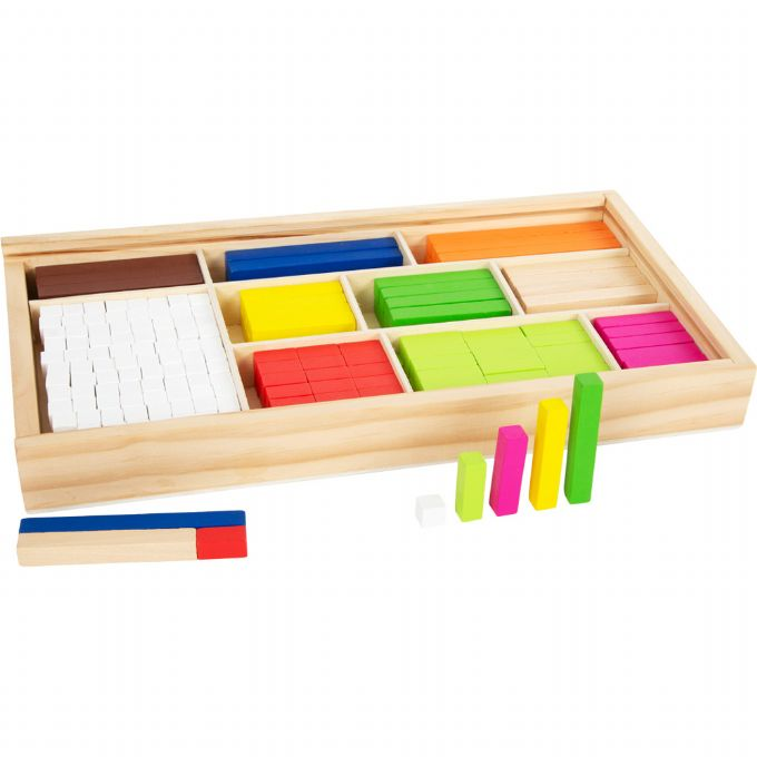 Cuisenaire calculator in Wood version 3
