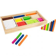 Cuisenaire calculator in Wood
