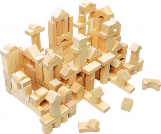 100 wooden building blocks version 1