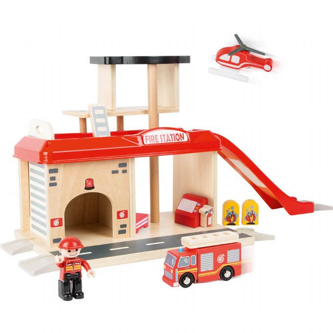Fire station with 15 parts version 1